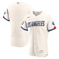 Men's Los Angeles Dodgers Cream City Connect Sponsor Patch MLB Baseball Jersey - view 1