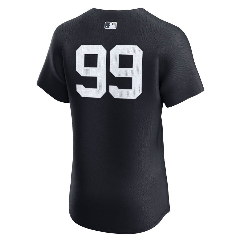 Men's New York Yankees Aaron Judge Navy Alternate 1 Elite MLB Baseball Jersey - view 9