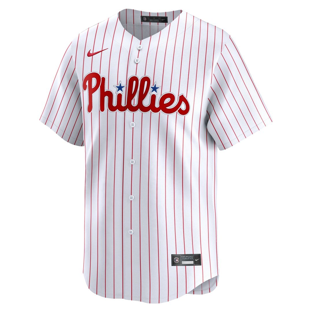 Men's Philadelphia Phillies Taijuan Walker White Home Limited MLB Baseball Jersey - view 2