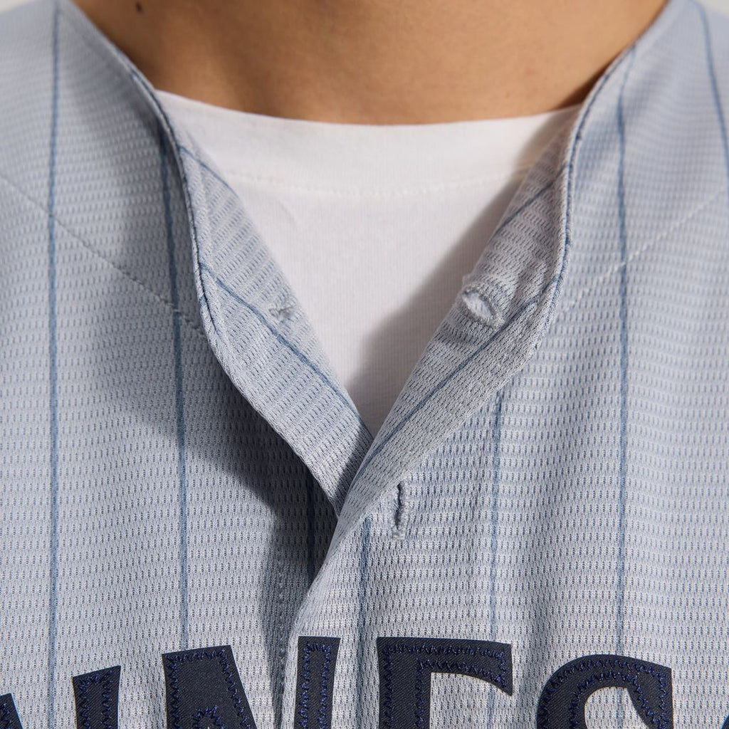 Men's Minnesota Twins Gray Road Replica MLB Baseball Jersey - view 21
