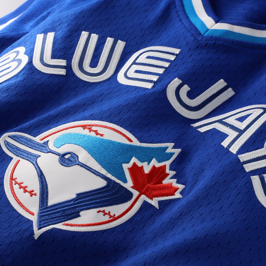 Men's Toronto Blue Jays Joe Carter Royal Batting Practice MLB Baseball Jersey - view 4