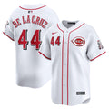 Men's Cincinnati Reds Elly De La Cruz White Home Limited MLB Baseball Jersey - view 15