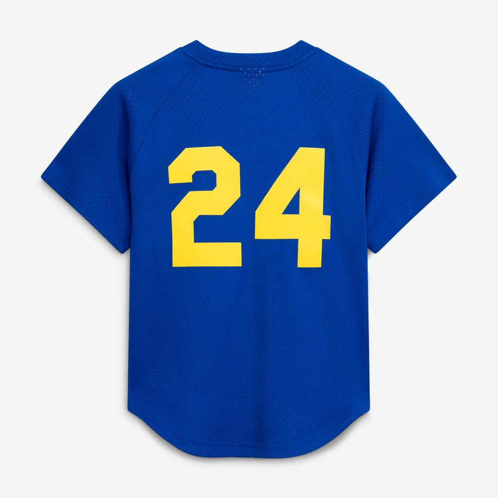 Men's Seattle Mariners Ken Griffey Jr. Royal Batting Practice MLB Baseball Jersey - view 3