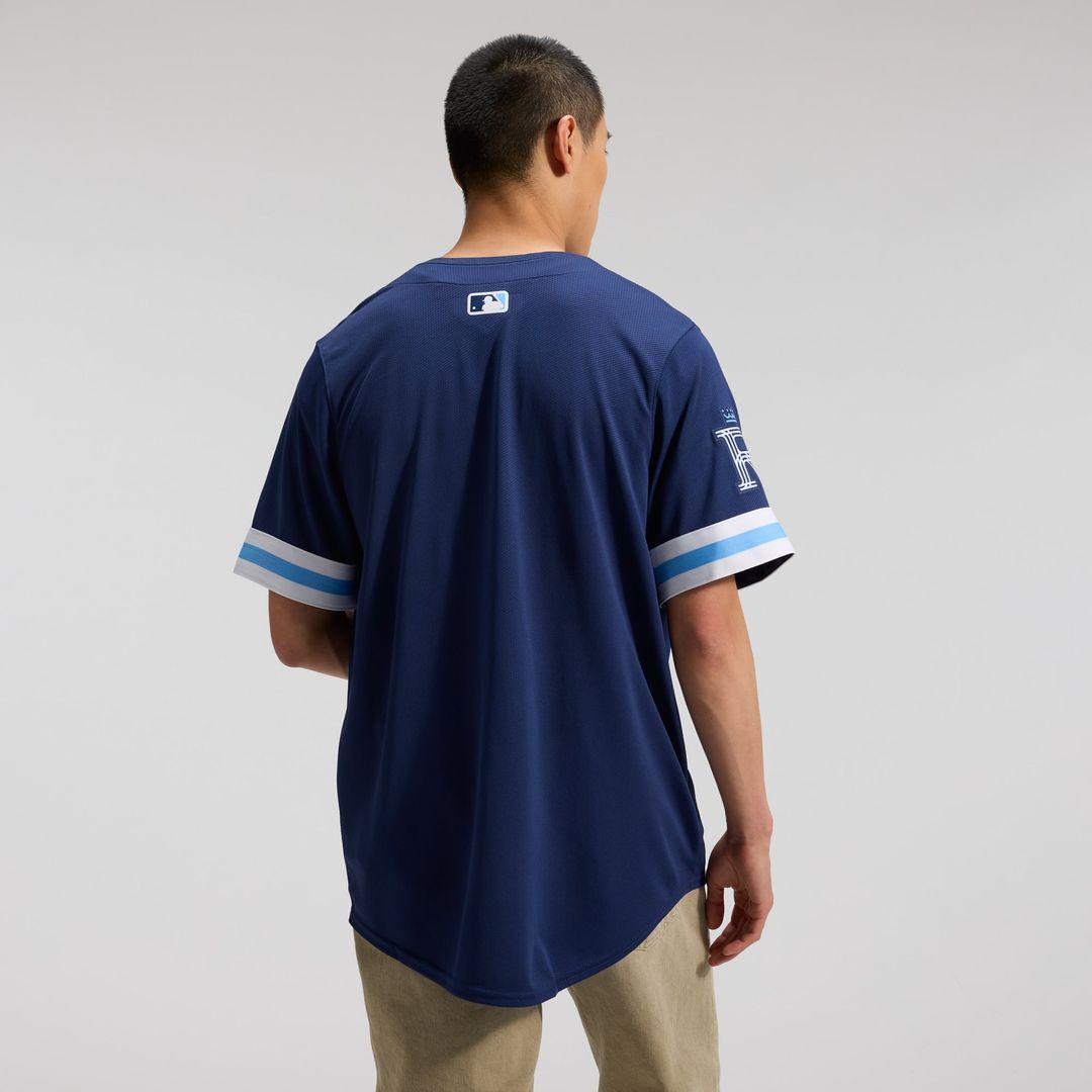 Men's Kansas City Royals Navy City Connect Limited MLB Baseball Jersey - view 2