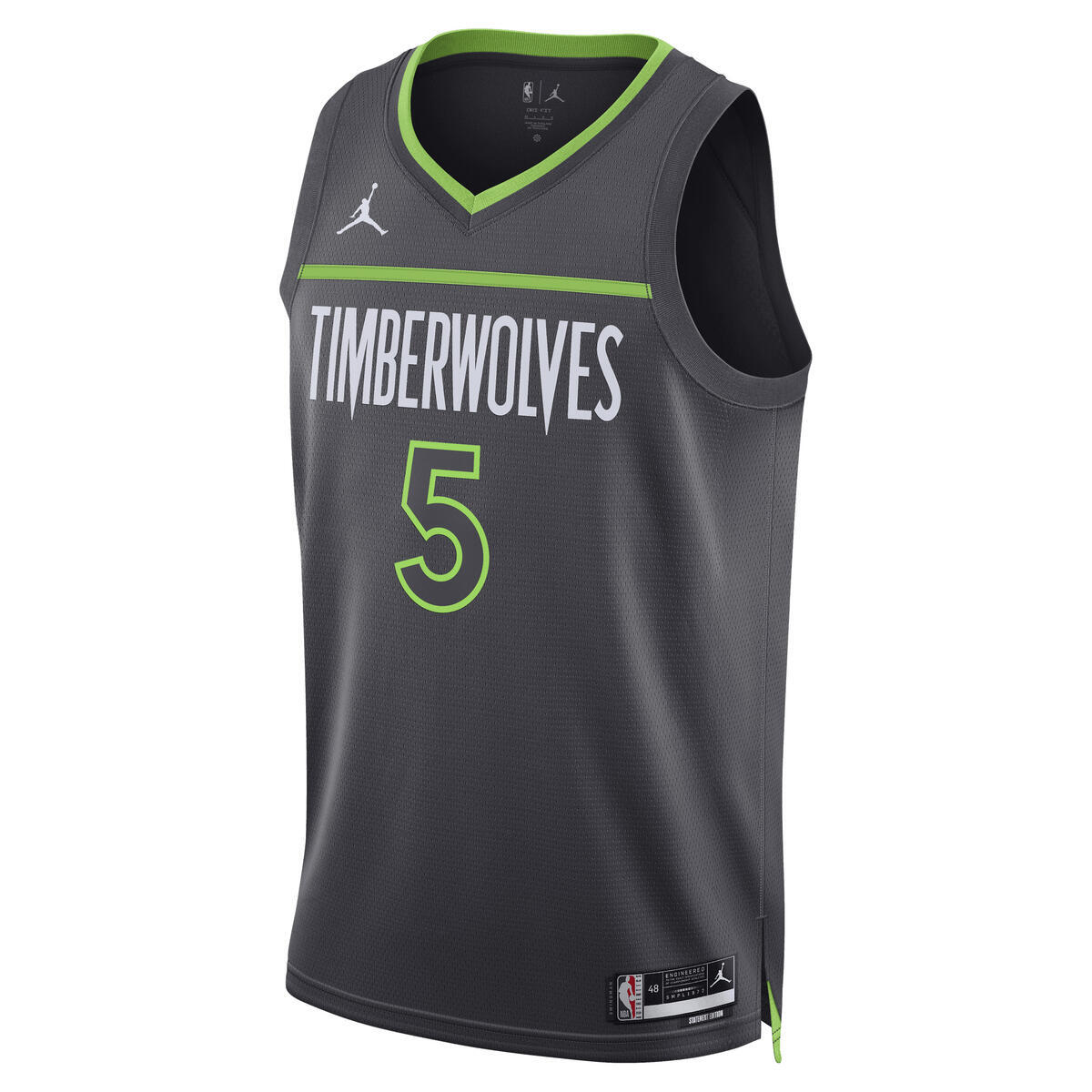 Unisex Minnesota Timberwolves Statement Swingman NBA Basketball Jersey - Edwards - view 3