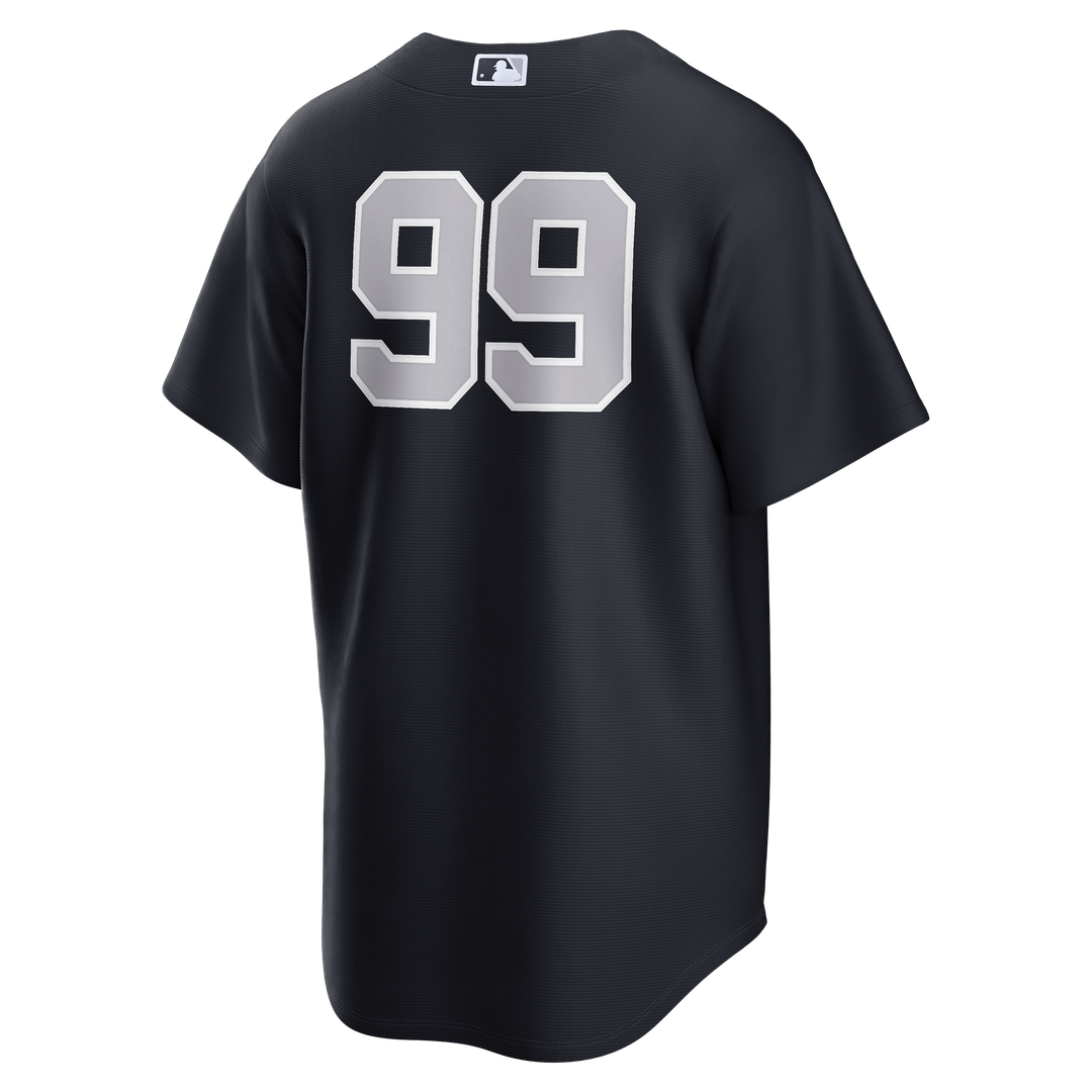 Men's New York Yankees Aaron Judge Navy Alternate Replica MLB Baseball Jersey - view 3