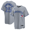 Men's Toronto Blue Jays Anthony Santander Gray Road Replica MLB Baseball Jersey - view 4