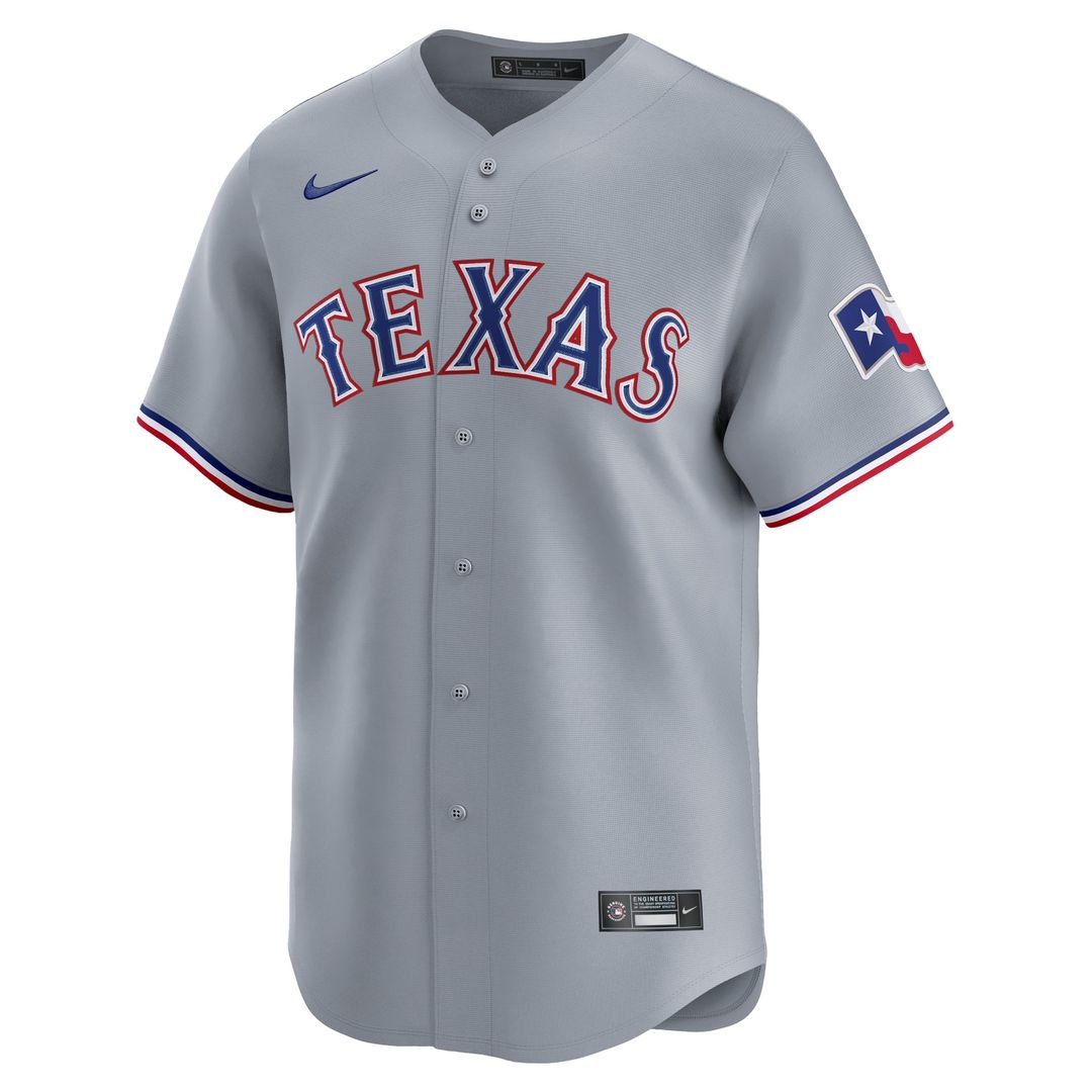Men's Texas Rangers Corey Seager Gray Road Limited MLB Baseball Jersey - view 5