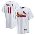 Men's St. Louis Cardinals Victor Scott II White Home Replica MLB Baseball Jersey - view 1