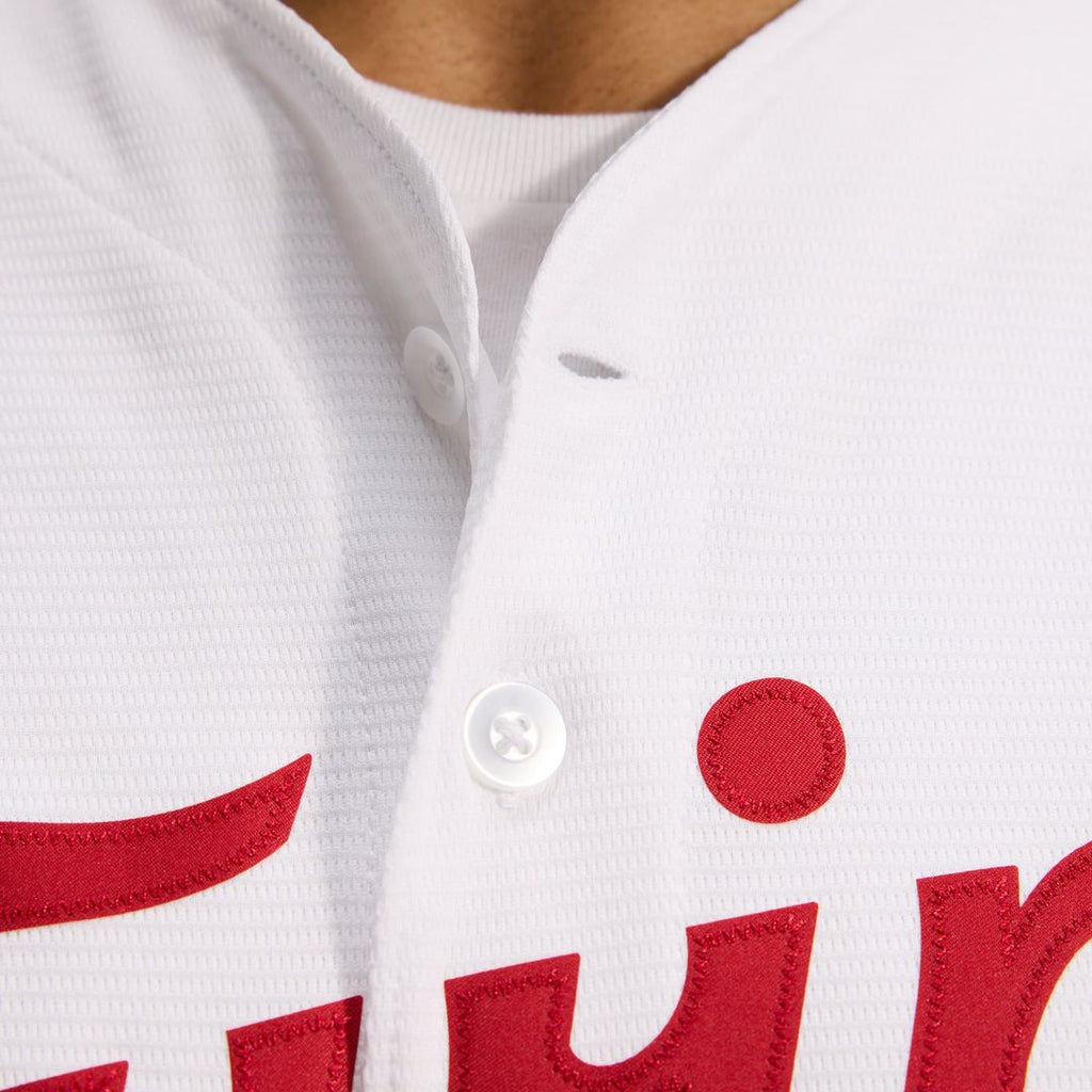 Men's Minnesota Twins White Home Replica MLB Baseball Jersey - view 10
