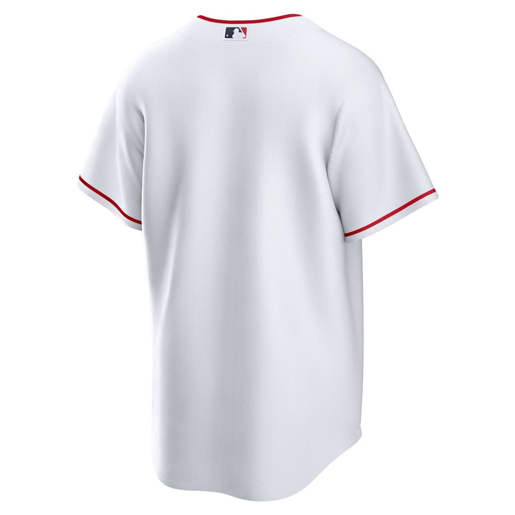 Men's Los Angeles Angels White Home Blank Replica MLB Baseball Jersey - view 3