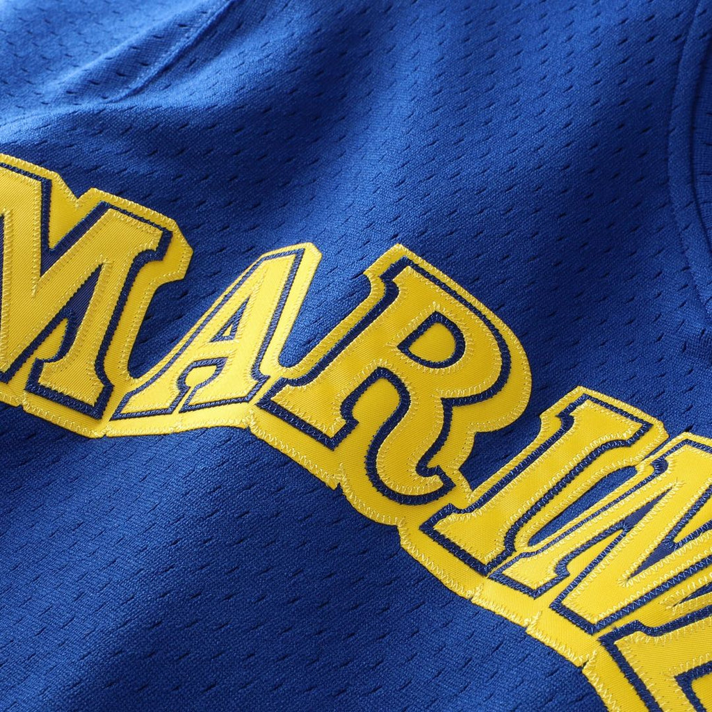Men's Seattle Mariners Navy Big & Tall Cooperstown Collection Mesh Batting Practice MLB Baseball Jersey - view 20