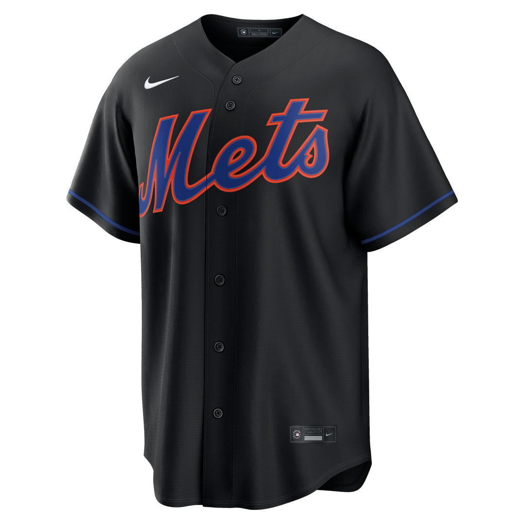 Men's New York Mets Juan Soto Black Alternate Replica MLB Baseball Jersey - view 5