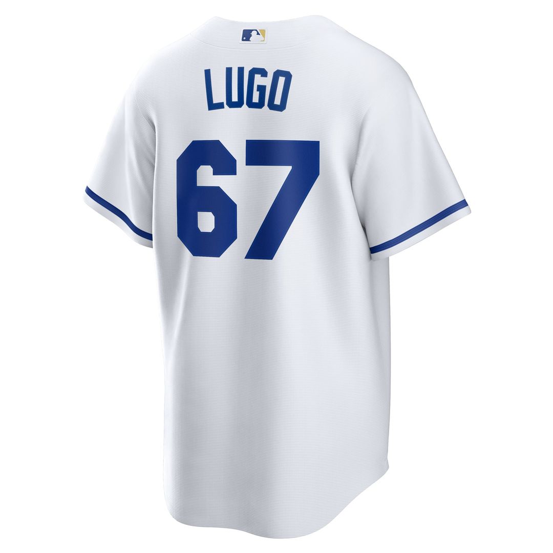 Men's Kansas City Royals Seth Lugo White Home Replica MLB Baseball Jersey - view 3