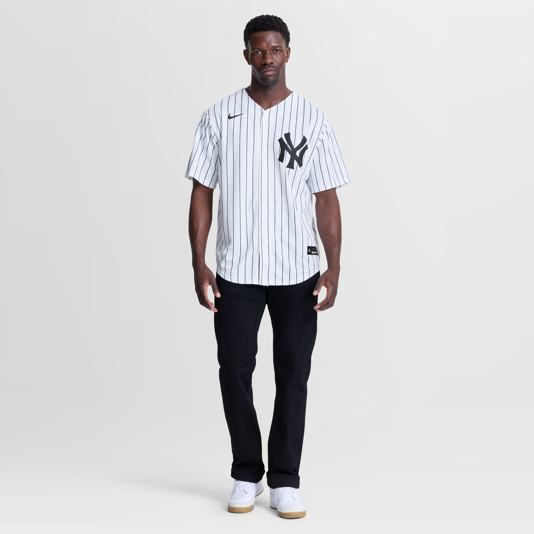 Men's New York Yankees Spencer Jones White Home Replica MLB Baseball Jersey - view 2