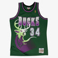 Men's Milwaukee Bucks Swingman NBA Basketball Jersey Alternate Ray Allen 1996-97 - view 1