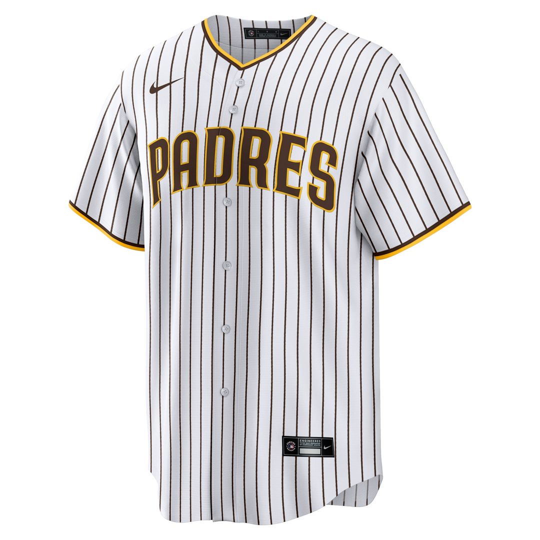 Men's San Diego Padres Joe Musgrove White Home Replica MLB Baseball Jersey - view 2