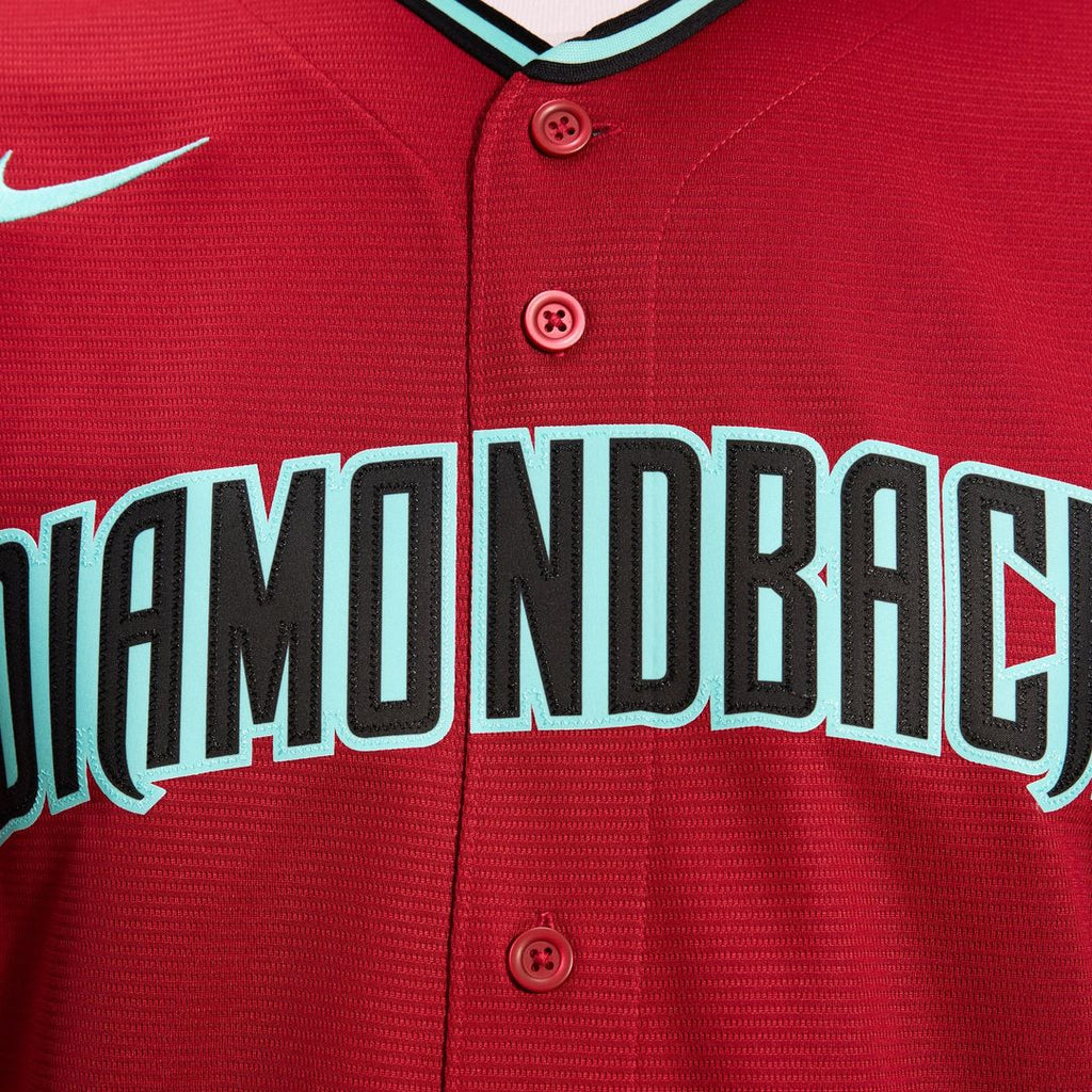 Men's Arizona Diamondbacks Corbin Carroll Crimson Alternate 2 Replica MLB Baseball Jersey - view 12