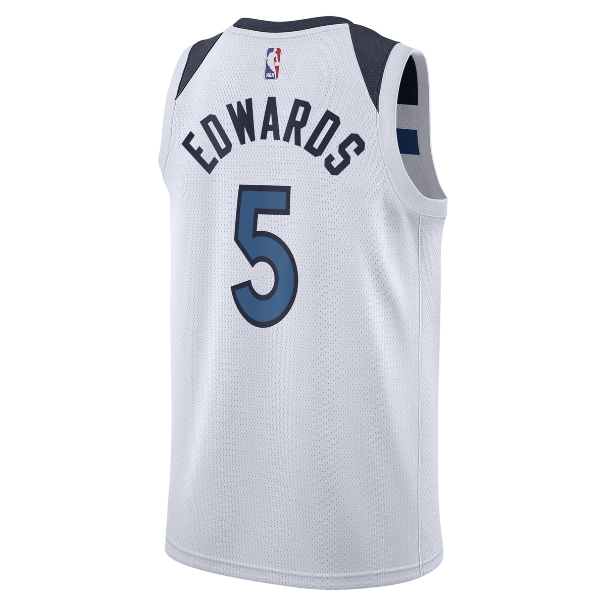 Unisex Anthony Edwards Minnesota Timberwolves Association Edition Swingman NBA Basketball Jersey - White - view 4