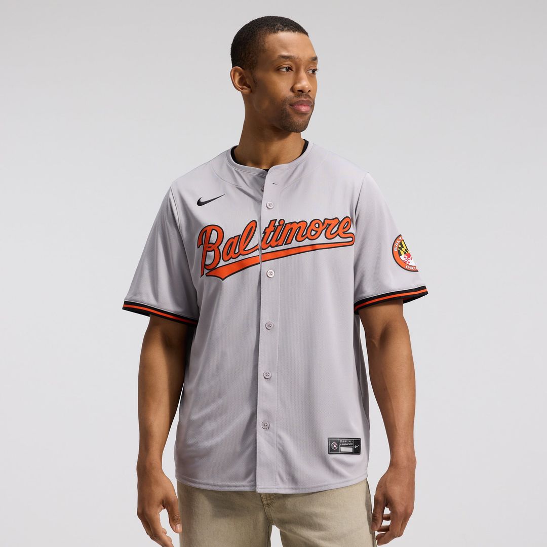 Men's Baltimore Orioles White Home Limited MLB Baseball Jersey - view 27