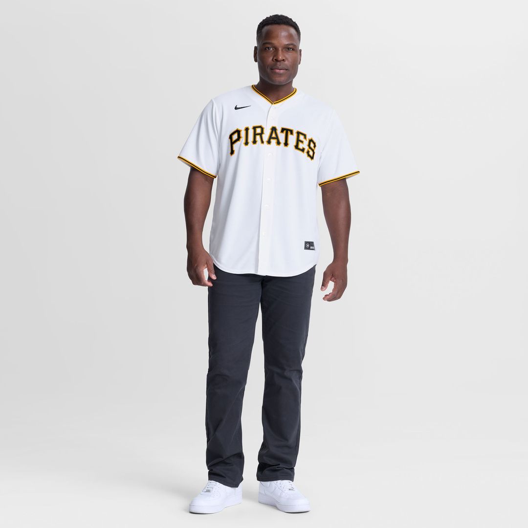 Men's Pittsburgh Pirates Kirby Yates White Home Replica MLB Baseball Jersey - view 2