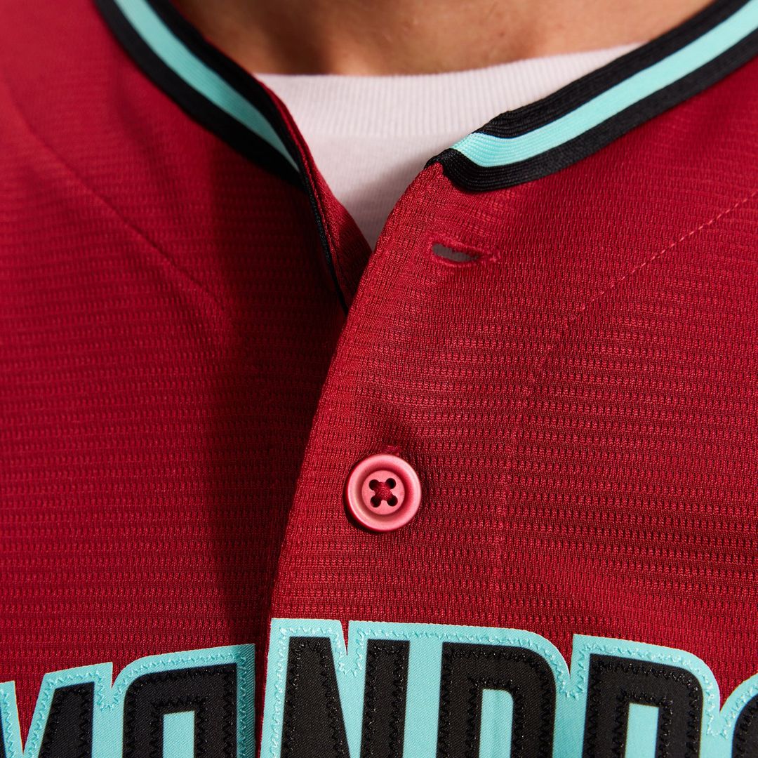 Men's Arizona Diamondbacks Corbin Carroll Crimson Alternate 2 Replica MLB Baseball Jersey - view 14