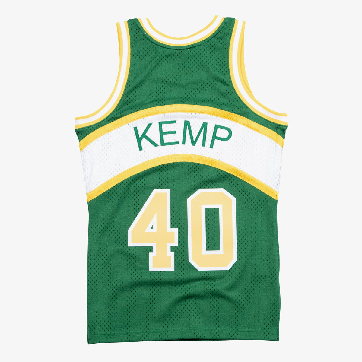 Men's Seattle Supersonics Swingman NBA Basketball Jersey Shawn Kemp 1994-95 - view 3