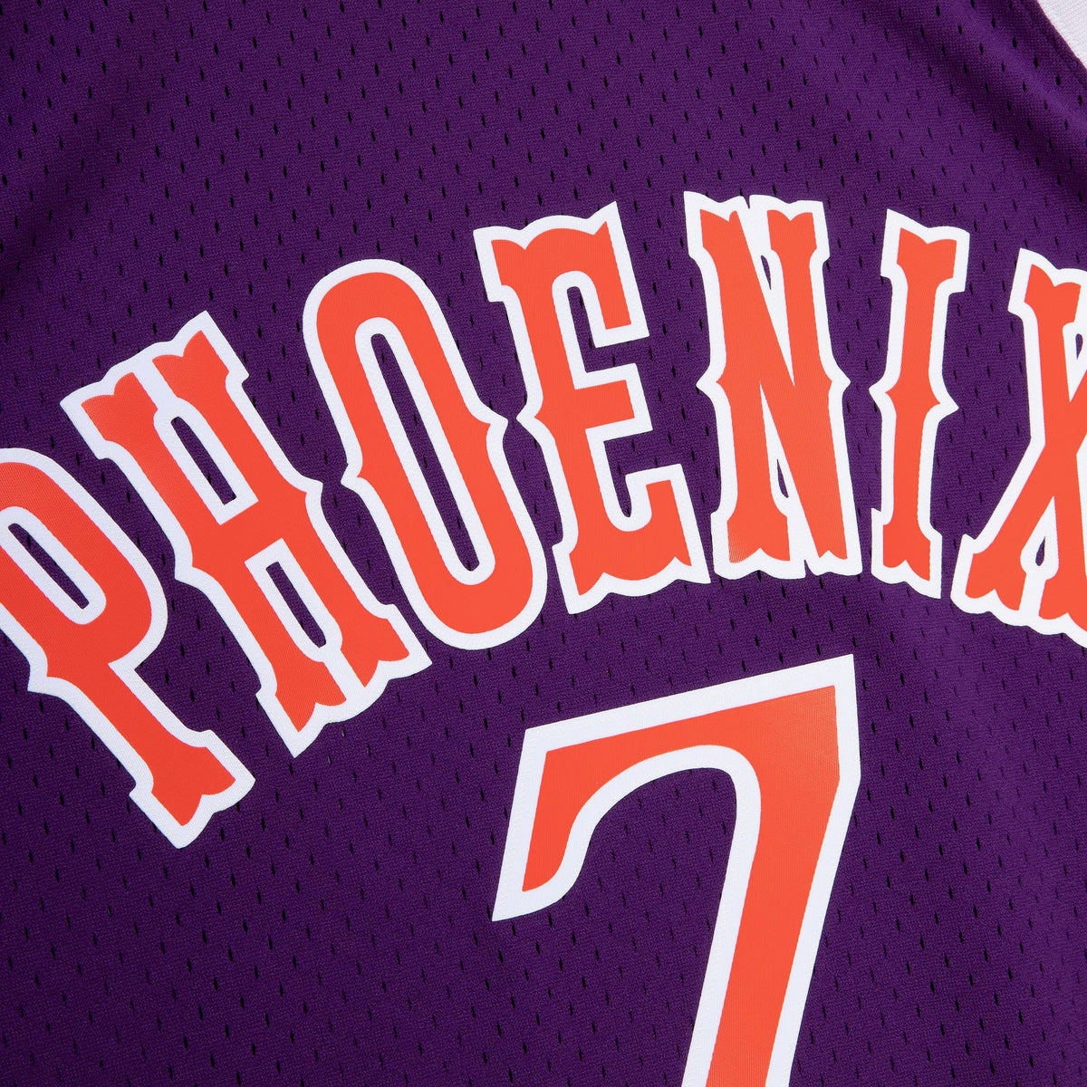 Men's Phoenix Suns Kevin Johnson 1989 Dark NBA Basketball Jersey - Purple - view 5