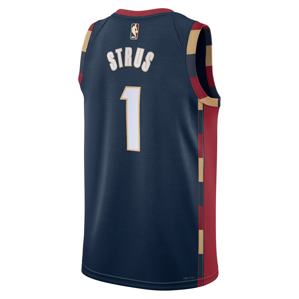 Unisex Max Strus Cleveland Cavaliers Classic Edition NBA Basketball Jersey - Navy - view 4