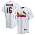 Men's St. Louis Cardinals Nolan Gorman White Home Replica MLB Baseball Jersey - view 1