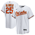 Men's Baltimore Orioles Pete Alonso White Home Replica MLB Baseball Jersey - view 1