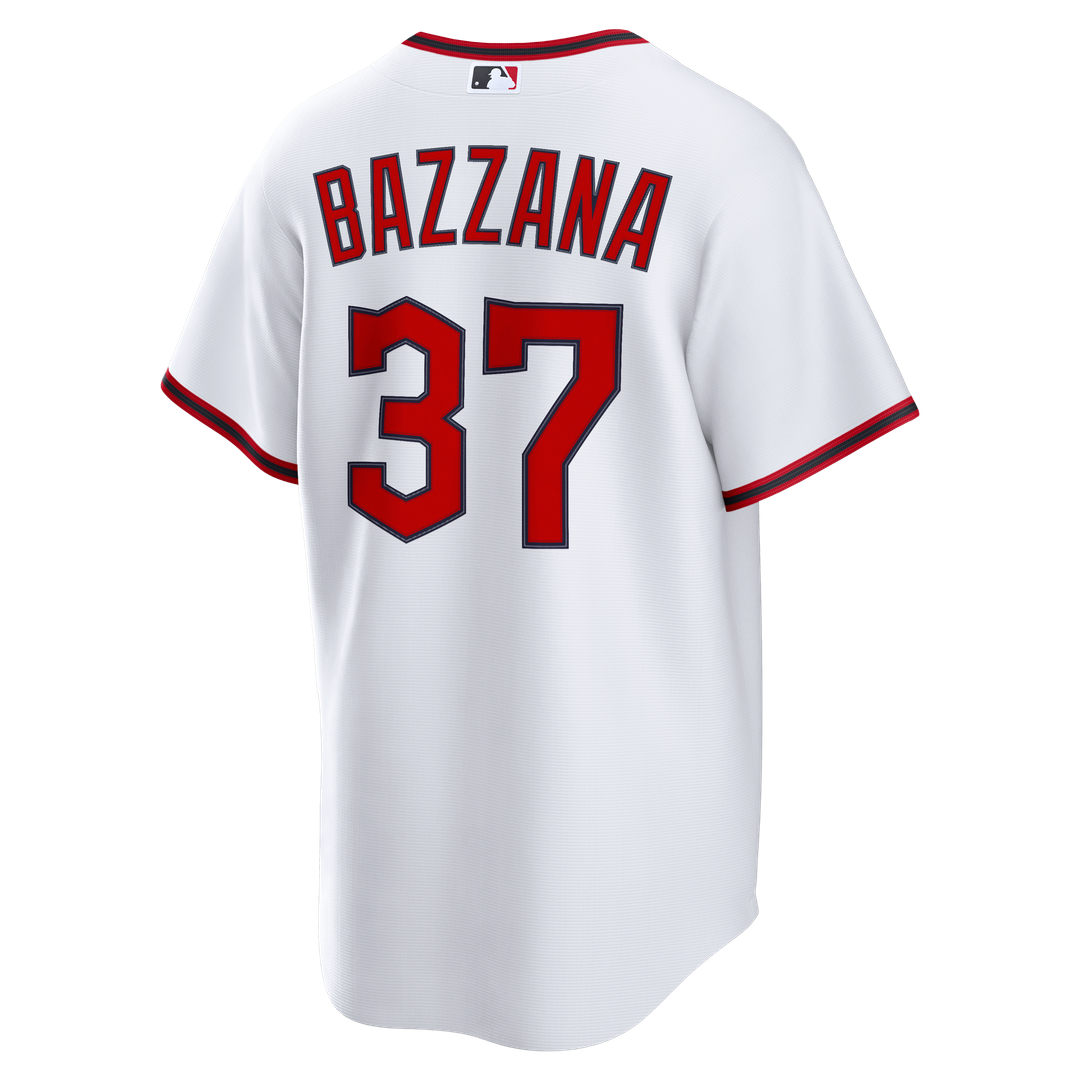 Men's Cleveland Guardians Travis Bazzana White Home Replica MLB Baseball Jersey - view 3