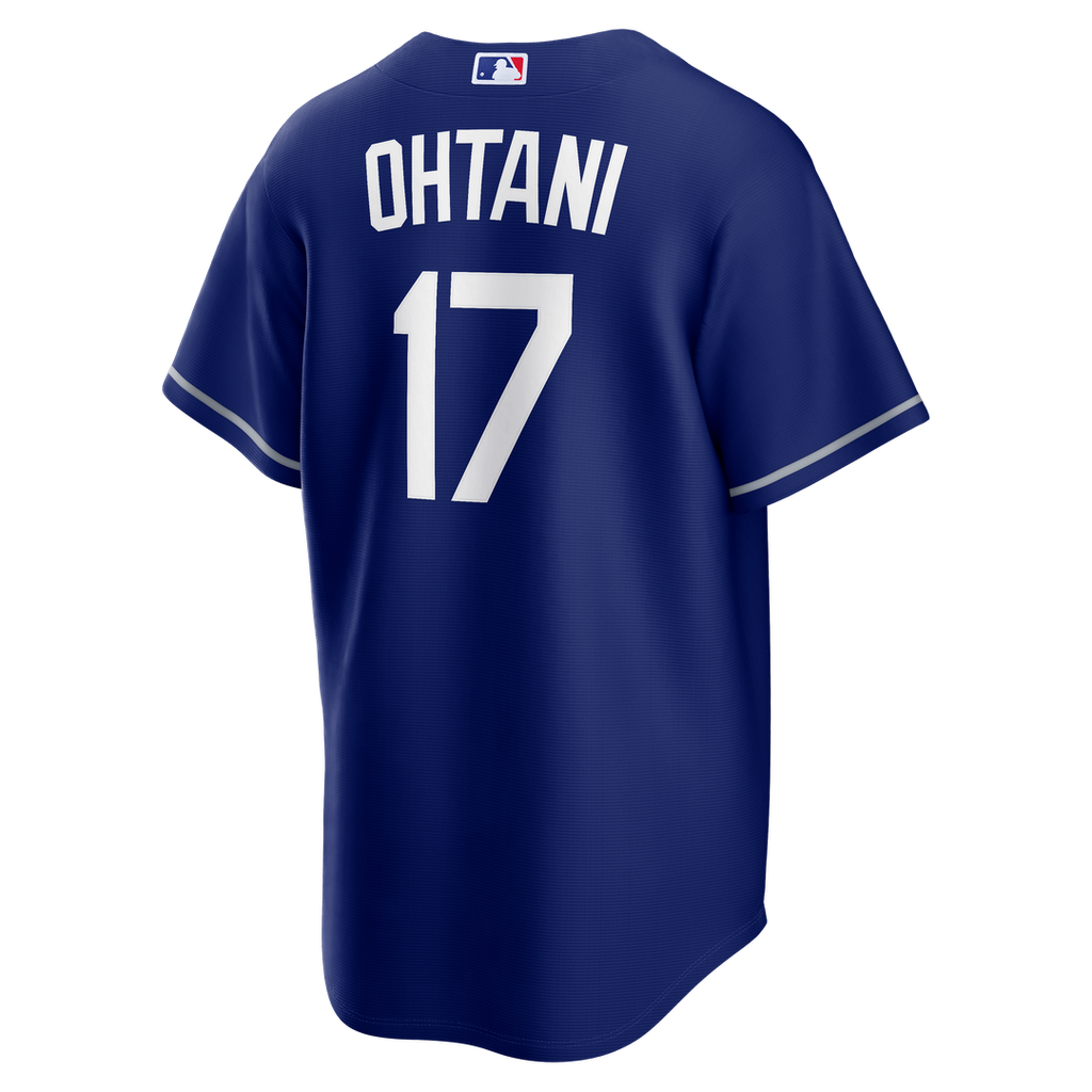 Men's Los Angeles Dodgers Shohei Ohtani Royal Alternate Replica MLB Baseball Jersey - view 6