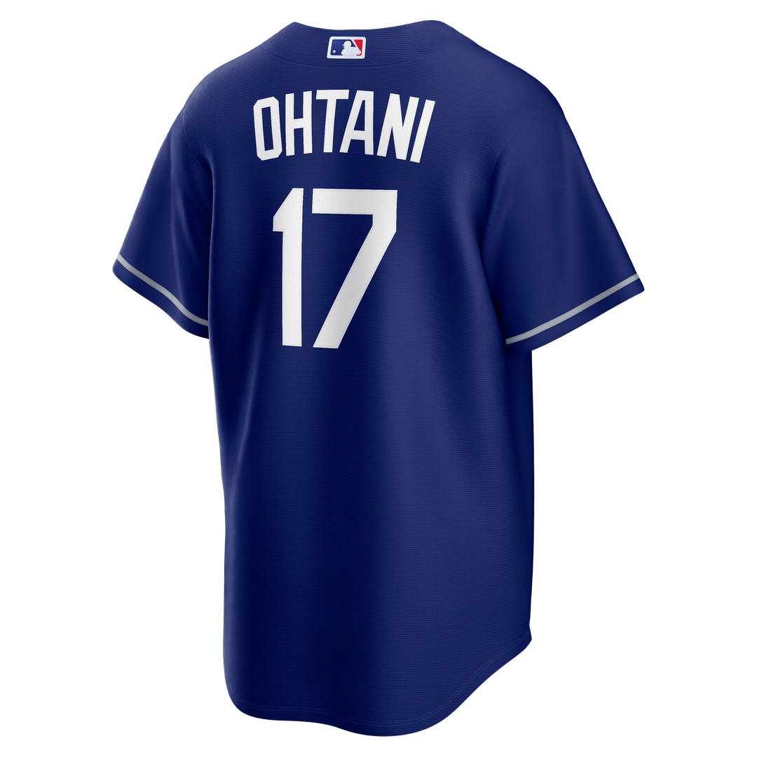 Men's Los Angeles Dodgers Shohei Ohtani Royal Alternate Replica MLB Baseball Jersey - view 6