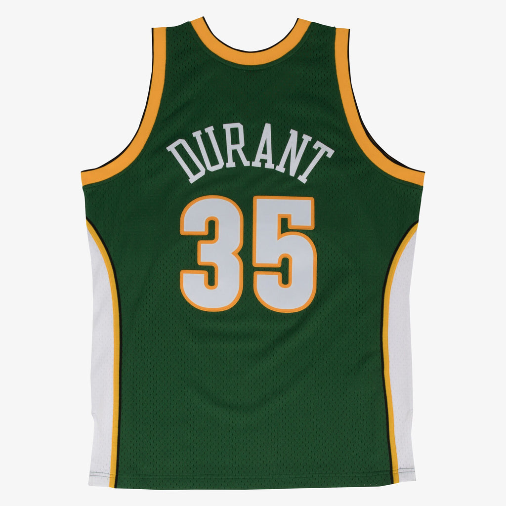 Men's Seattle Supersonics Swingman NBA Basketball Jersey Road Kevin Durant 2007-08 - view 3