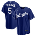 Men's Los Angeles Dodgers Freddie Freeman Royal Alternate Replica MLB Baseball Jersey - view 1