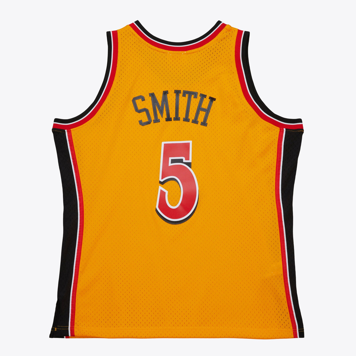 Men's Atlanta Hawks Josh Smith 2004 Alternate NBA Basketball Jersey - Yellow - view 4