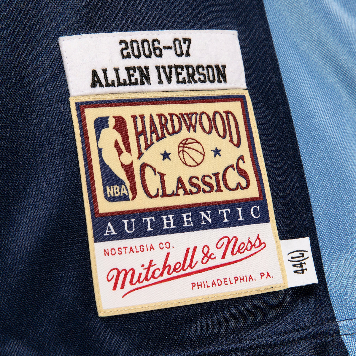 Men's Denver Nuggets NBA Basketball Jersey Allen Iverson 2006-07 - view 5