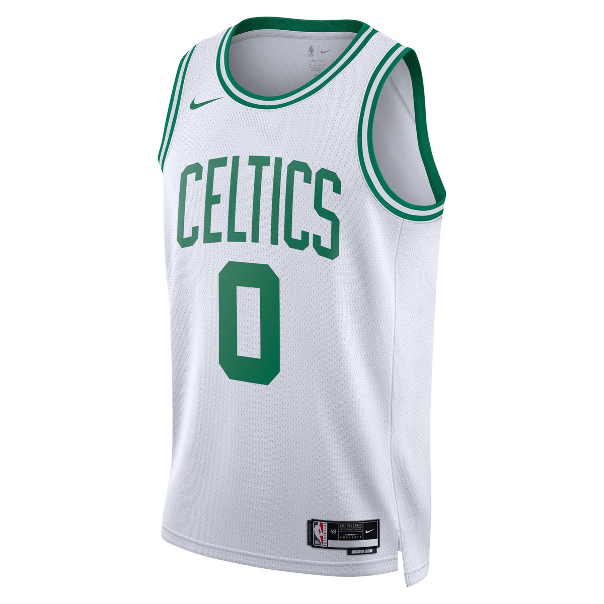 Unisex Jayson Tatum Boston Celtics Association Edition Swingman NBA Basketball Jersey - White - view 2