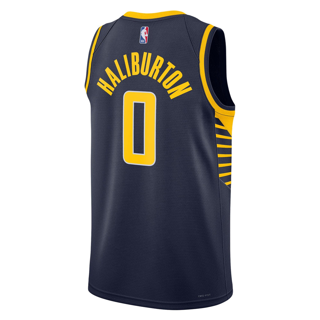 Unisex Indiana Pacers Icon NBA Basketball Jersey - Haliburton 0 - view 4