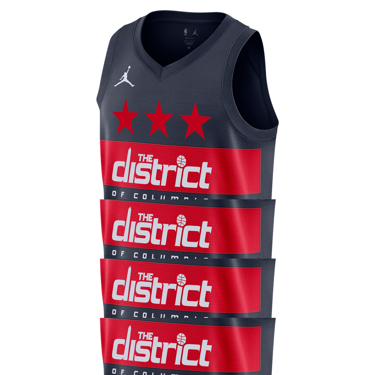 Men's Trae Young Washington Wizards Statement Edition Swingman NBA Basketball Jersey - Navy - view 3