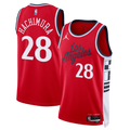 Men's Rui Hachimura LA Clippers Statement Edition Swingman NBA Basketball Jersey - Red - view 1