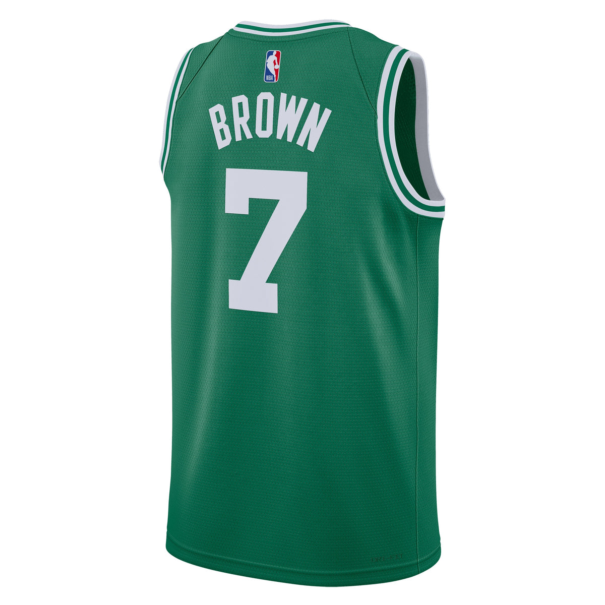 Unisex Jaylen Brown Boston Celtics Replica Icon Swingman NBA Basketball Jersey - Unisex - view 4