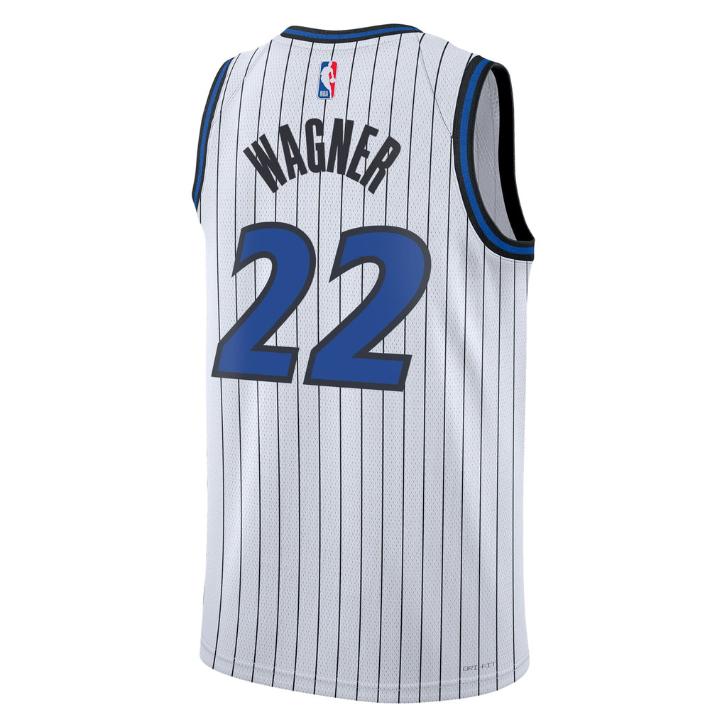 Unisex Franz Wagner Orlando Magic Replica Association Edition Swingman NBA Basketball Jersey - White - view 4