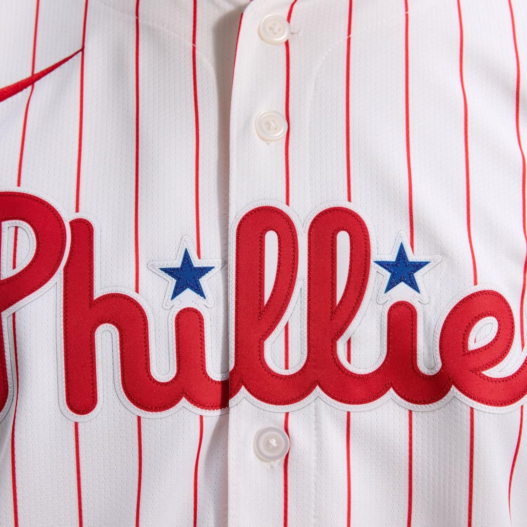 Men's Philadelphia Phillies J.T. Realmuto White Home Limited MLB Baseball Jersey - view 12