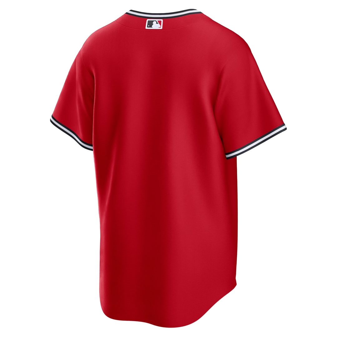 Men's Cleveland Guardians Red Alternate 2 Replica MLB Baseball Jersey - view 7