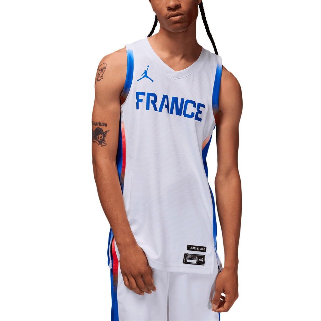 Unisex France Olympics Limited Home NBA Basketball Jersey - view 2
