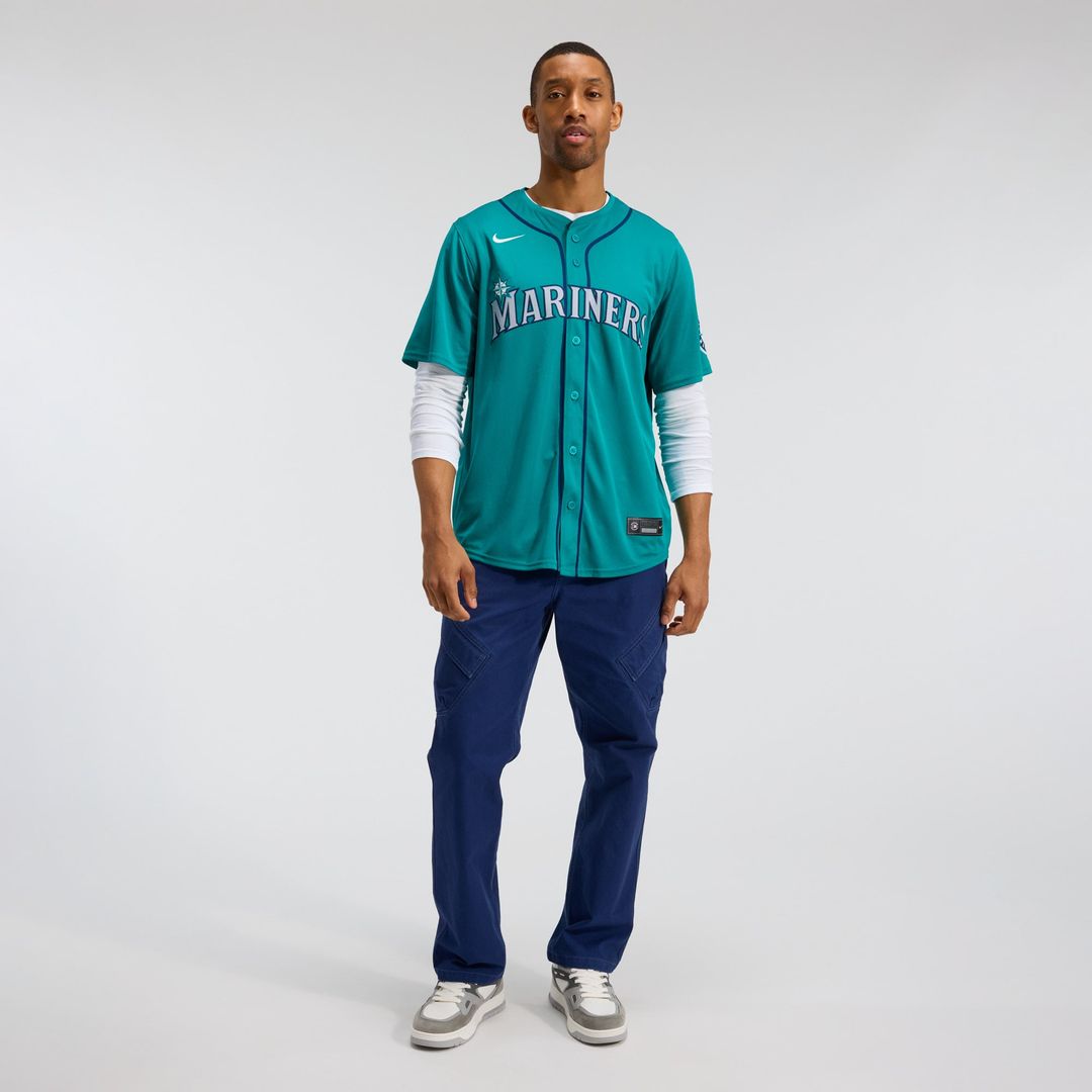 Men's Seattle Mariners Cal Raleigh Teal Alternate Limited MLB Baseball Jersey - view 19