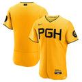 Men's Pittsburgh Pirates Gold City Connect MLB Baseball Jersey - view 1