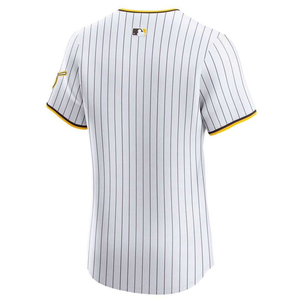 Men's San Diego Padres White Home Elite MLB Baseball Jersey - view 3